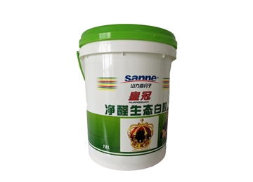 Sanshanli Crown (green) net aldehyde ecological white latex